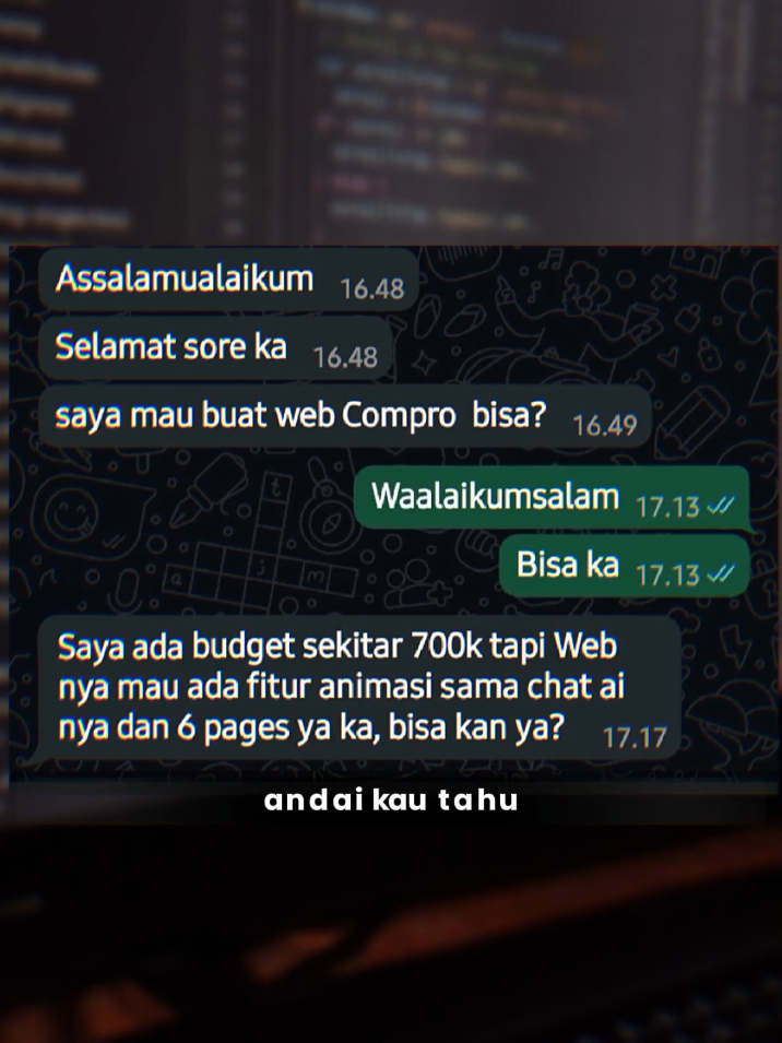 Sederhana, tapi bikin Frontend tepok jidat #jasawebsite #Frontend #programming #fyp #fypdonggggggg #fypdong #foryou #foryoupage #capcut 