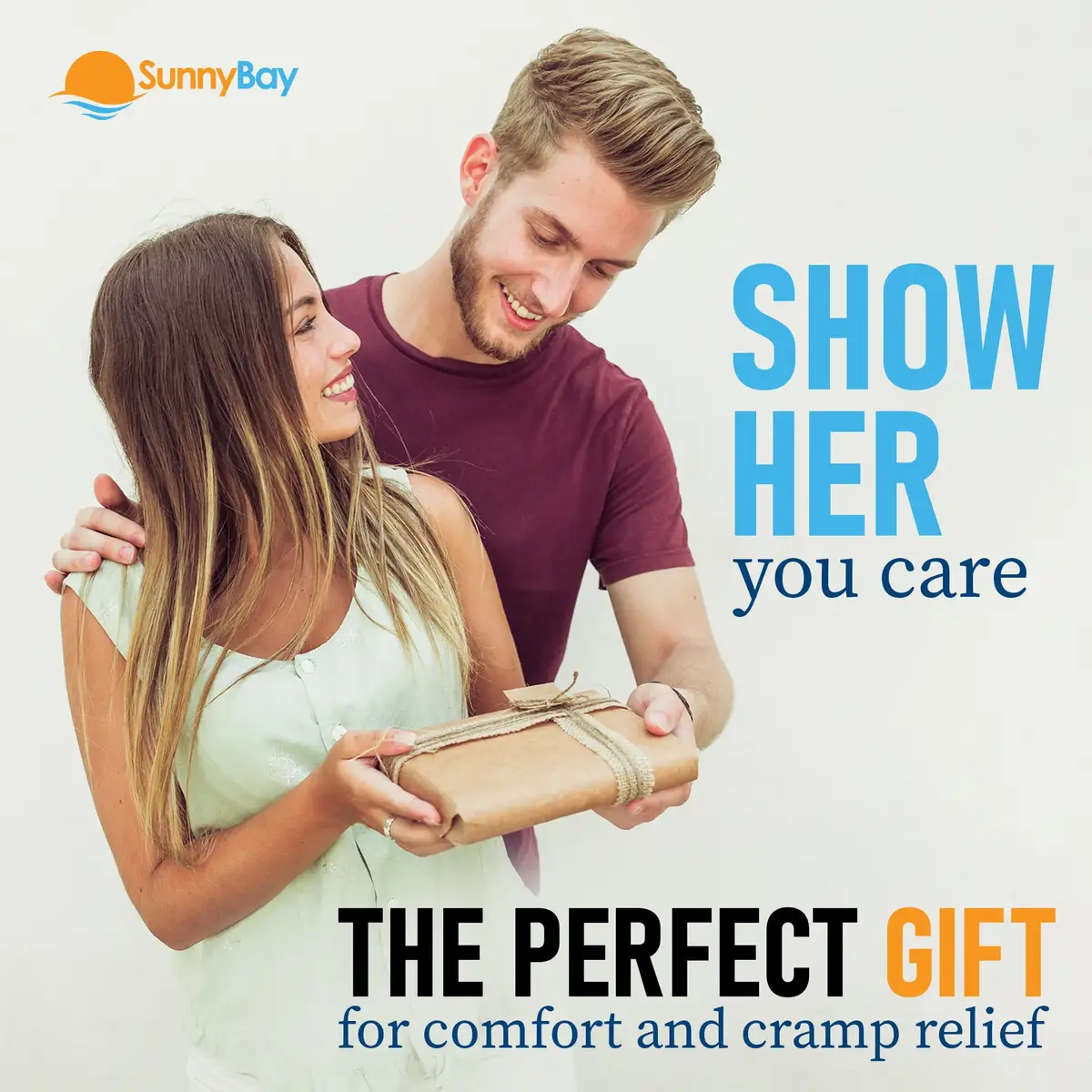 The greatest gift is your caring and love. #sunnybay #heatpad #Love #care