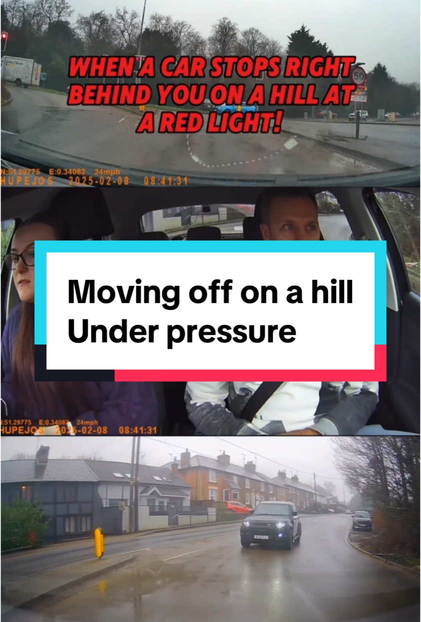 Staying calm and concentrating moving off. Talk yourself through the hill start process if it helps.   ##learnerdriver##learntodrive##drivingtestpass##driving##lesson ##drivinginstructor##showmetellme##drivingtestuk##drivingtesttipsuk##fyp ##ukdrivingtest##drivingadvice##ukdriving##drivinglessons##drivingtips##firsttimepass ##learnerdriver##drivingtesttipsuk##drivingtips##drivingadvice##firstdrivinglesson##hillstart##tailgating