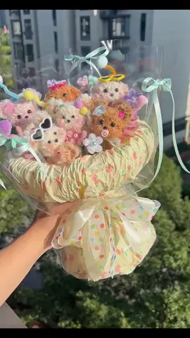 Bó Hoa Gấu Puppy Tặng Người Yêu #hoagaubong #valentine #quatangnguoiyeu #xuhuong  @lamy884  @lamy884  