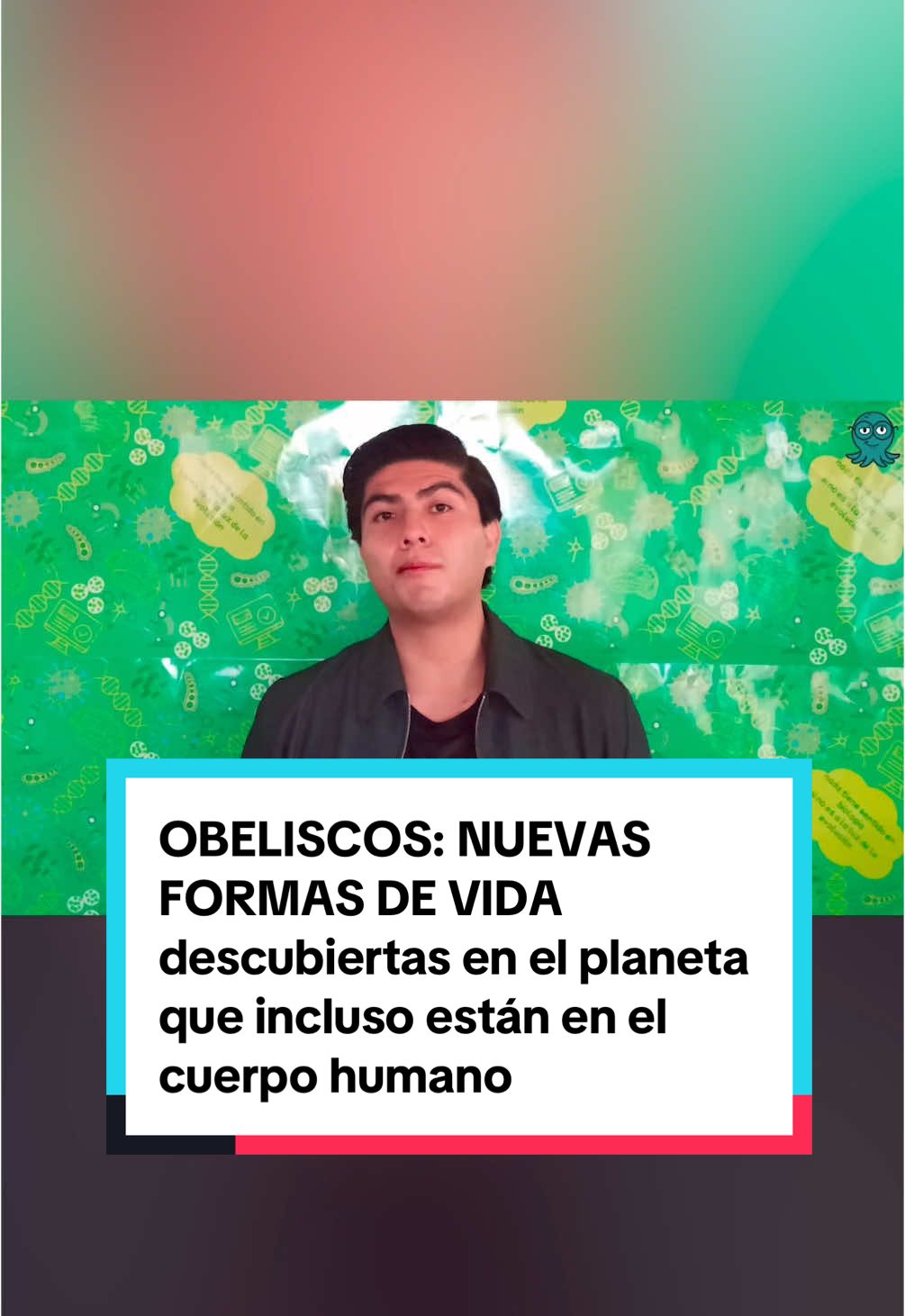 Nuevas formas de vida fueron descubiertas en el mundo… y además, se encuentran dentro del cuerpo humano. Estos organismos son diferentes a los virus y otras formas de vida conocidas. Las entidades recibieron el nombre de obeliscos. Su sorprendente presencia plantea preguntas sobre qué otros seres hay en el planeta sin aún ser vistos. #ciencia #cienciaentiktok #cienciadivertida #biologia 