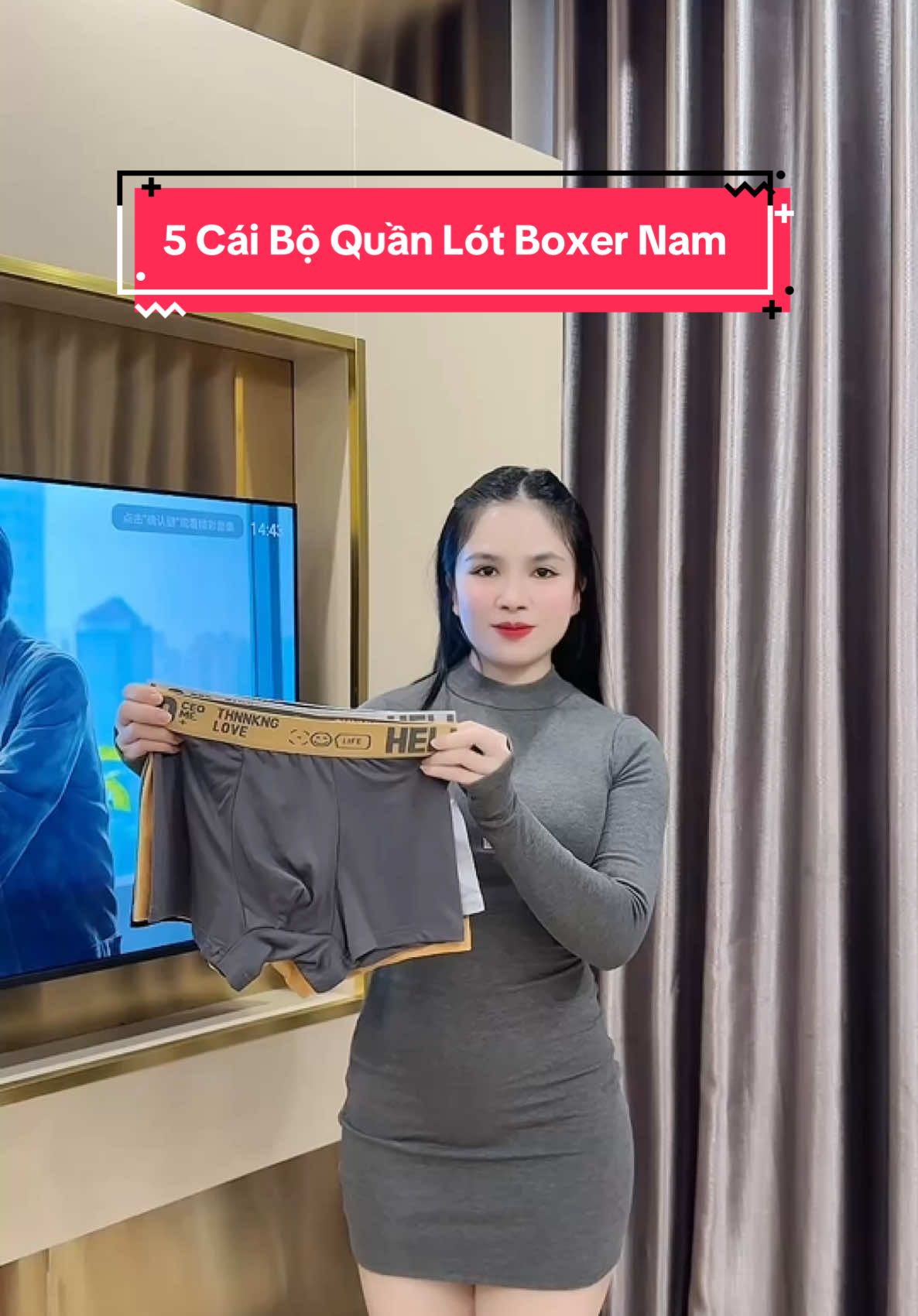 5 Cái Bộ Quần Lót Boxer Nam