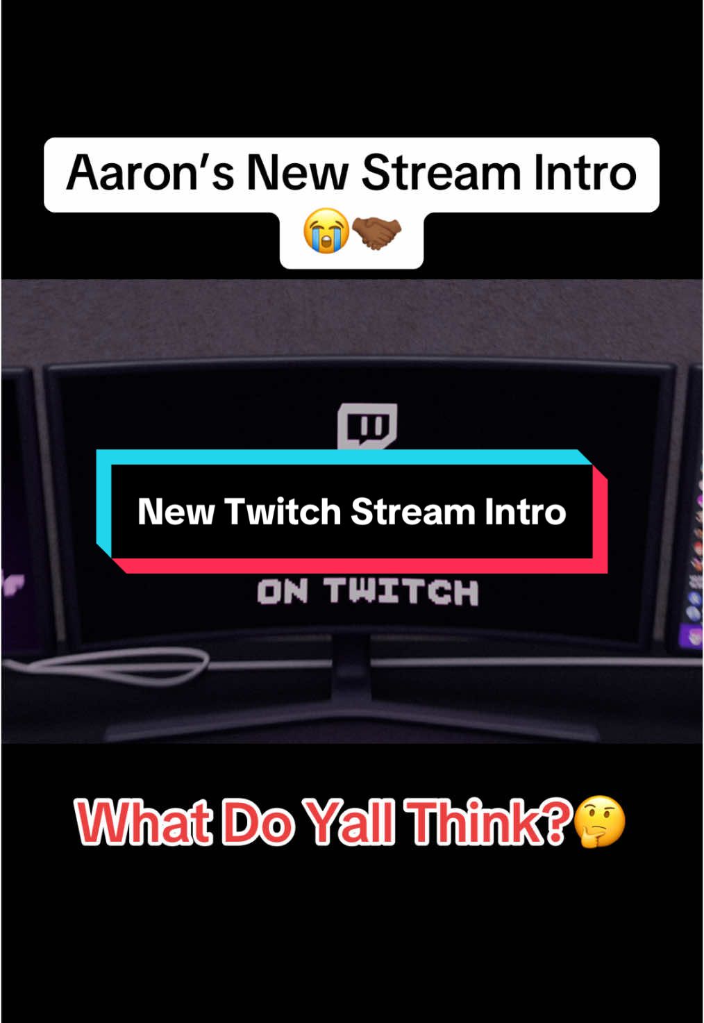 Aaron’s New Twitch Stream Intro🔥 #hotshotaaron #fyp #fypシ゚ 