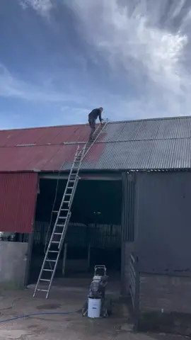 #roofcoating #agriculture #agriculturalmachines #farmpainting #industrial #restoration 