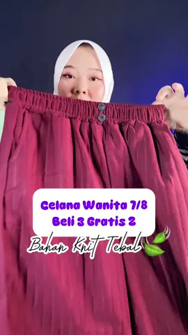 Celana Pendek Wanita Knit Hornet 7per8. Celana wanita 7/8 knit hornet, kulot 7per8 wanita cocok untuk celana harian di rumah. Celana wanita pendek 7/8 knit hornet adem & tebal #celana7per8 #celana7per8wanita #celanapendekwanitakekinian #celanapendekwanita #celanawanita7per8 #celanawanitapendek #gratisongkir #ramadanekstraseru #CerealCerdik 