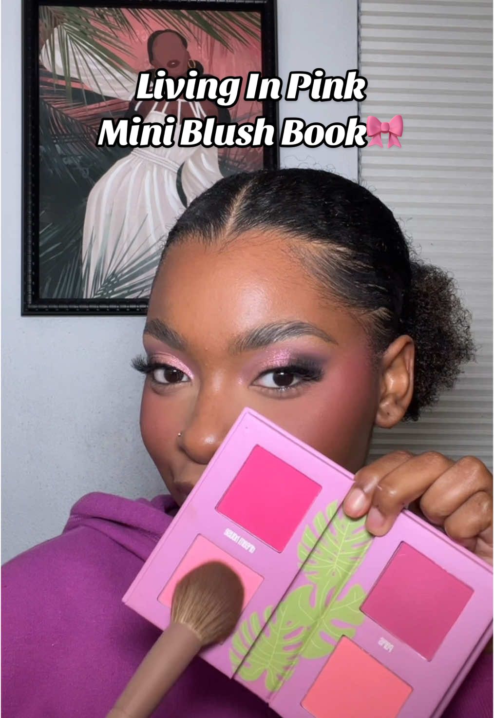 Have you tried any of the @madebymitchellusa mini blush books, if so which is your fav✨ #ashleecookk #madebymitchell #mbm #miniblushbook #blushpalette #pinkblush #fyp #foryoupage #trending 