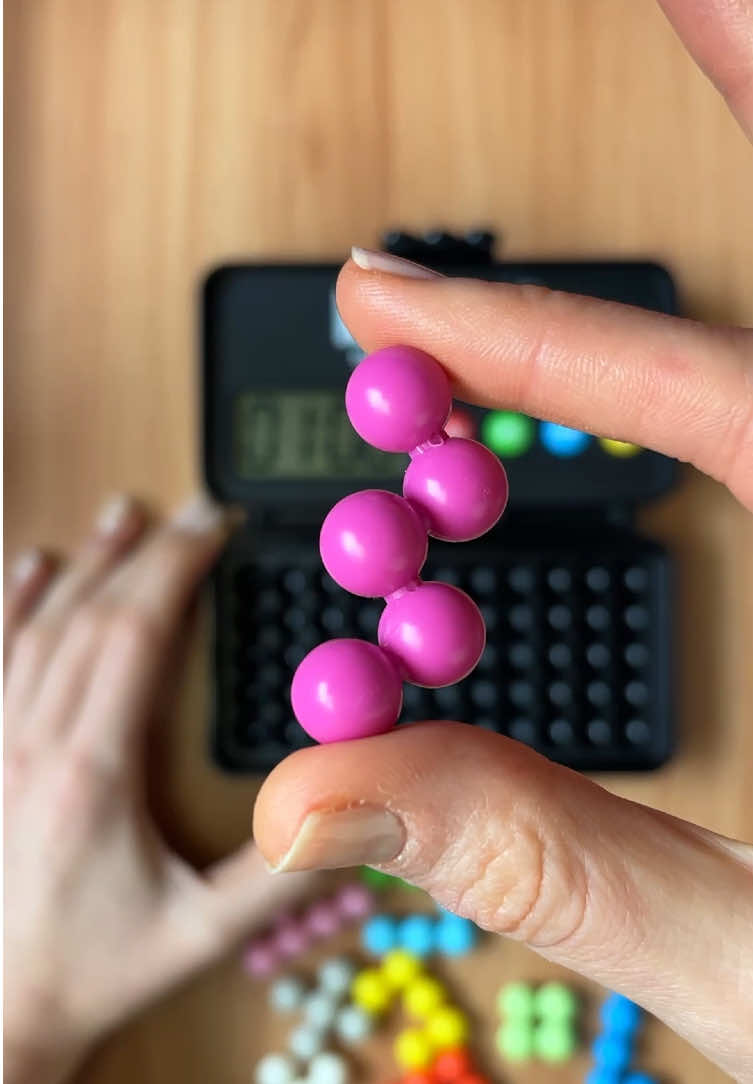 💕 Magenta ➰ 1-minute Kanoodle Challenge 🧩 #puzzle #kanoodle #game #kanoodlechallenge #asmrsounds 