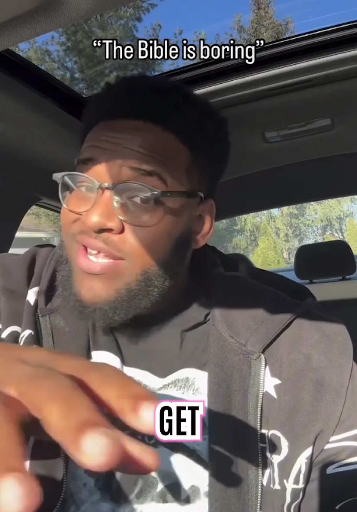 “The Bible is boring…”