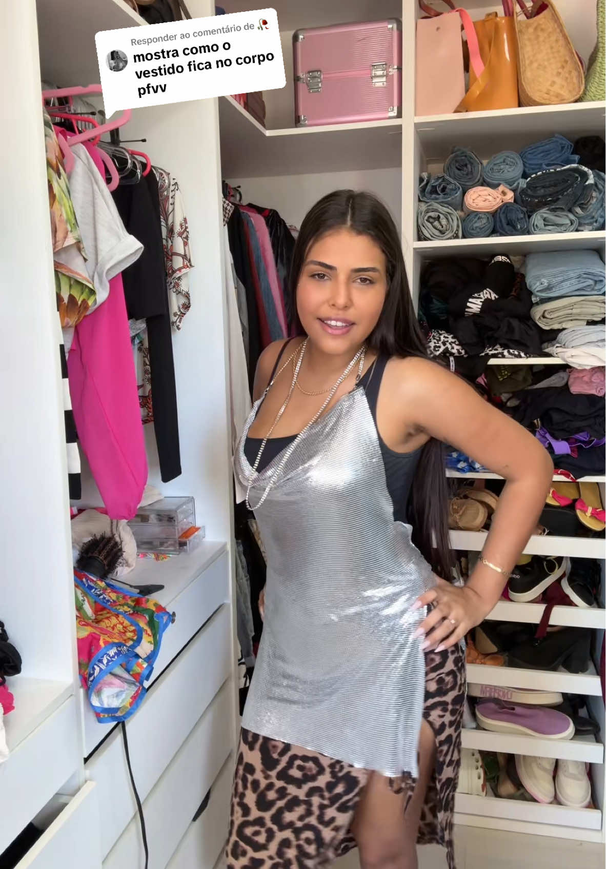 Respondendo a @🥀  A decepção mds kkkkk #roupa #blusametalizada #2025 