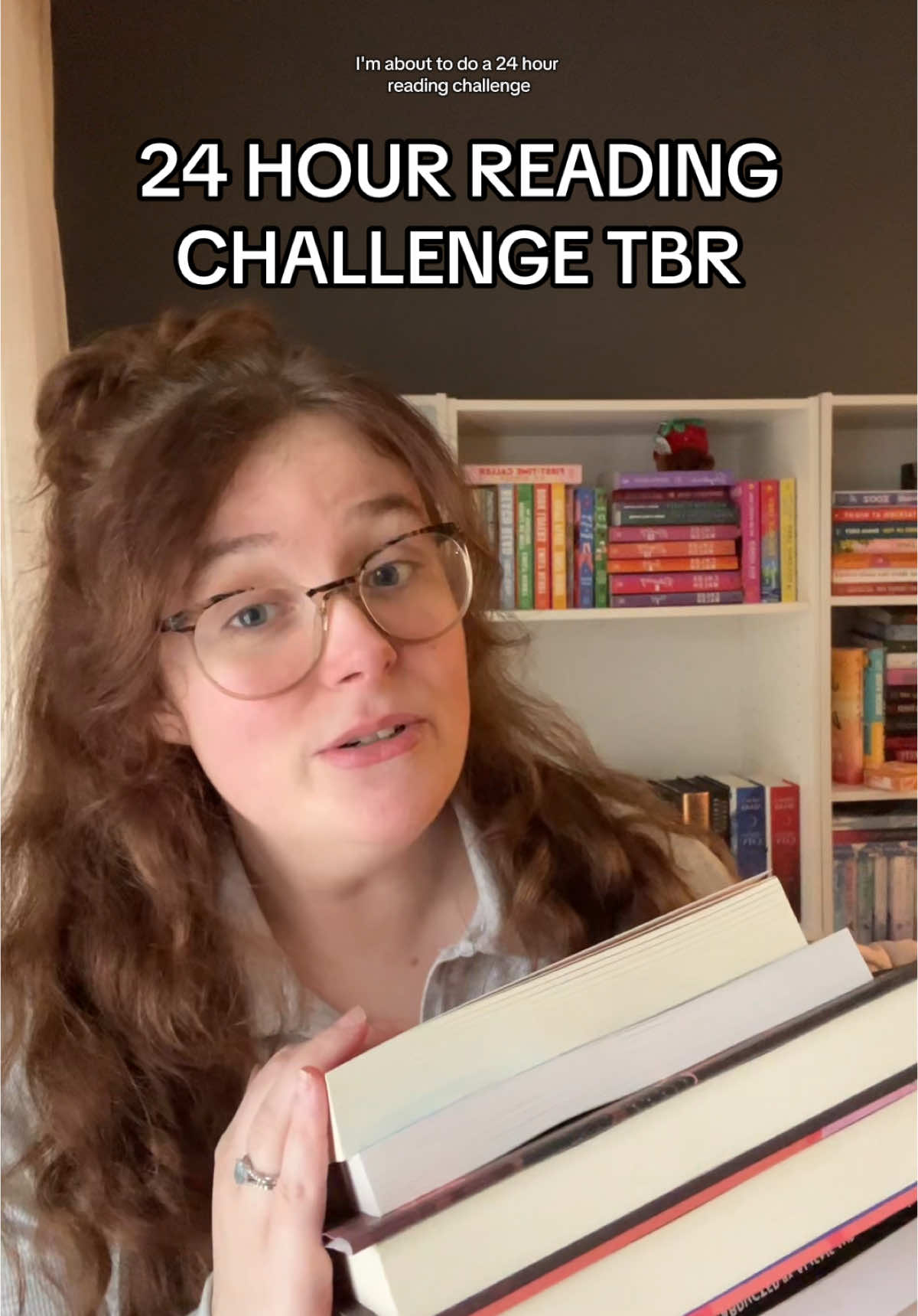 Chaotic vlog coming to yt soon  #BookTok #fyp #tbr #24hourchallenge #24hours #booktokfyp #romancebooktok #bookish #readingvlog 