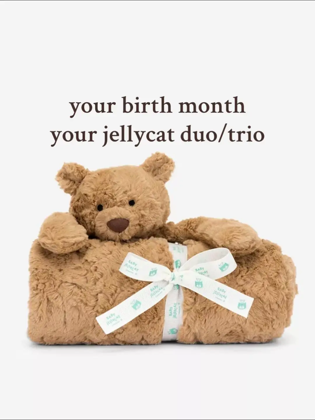 #jellycat #duo #realtionship #friends #goviral #cute #teddybear #cutie #fyp #birthmonth #trio #Love #goals @Jellycat 