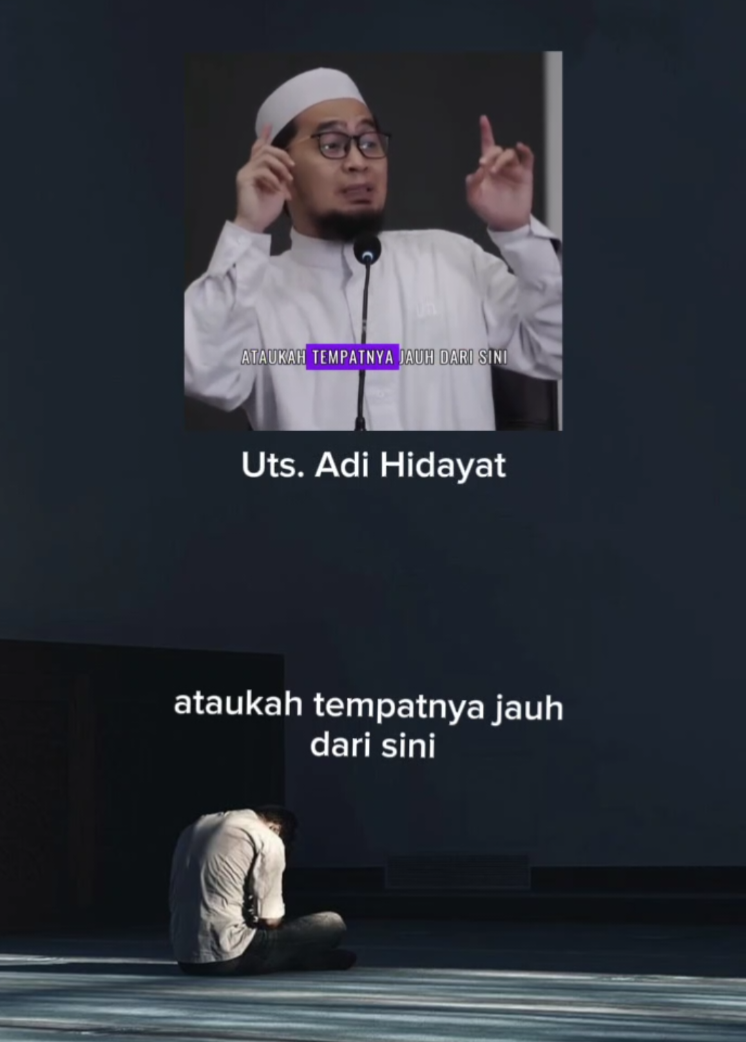 Uts Adi Hidayat  #fypシ゚ #cermahislam 