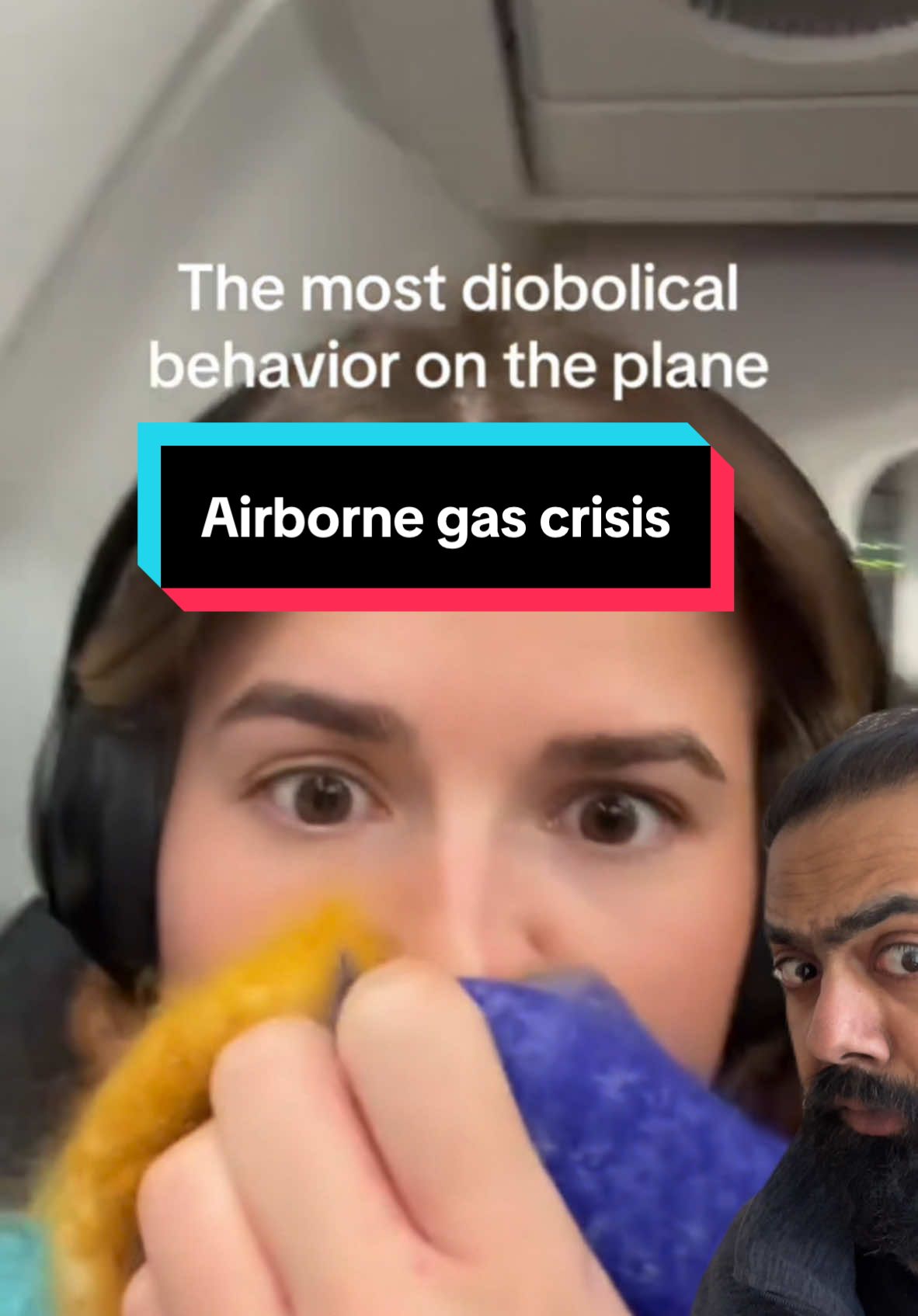 Why do people fart on planes and how can you stop? OC:@Mal 