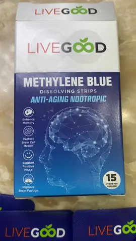 Methylene Blue @LIVE GOOD #SelfCare #healthbenefits #alzheimersawareness #healthylifestyle #healthyliving #methylenebluebenefits 