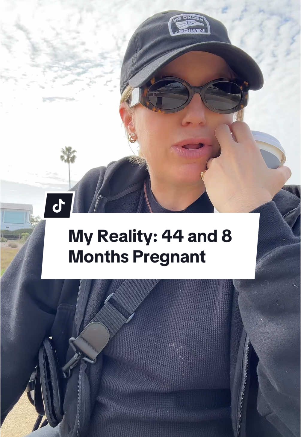 My reality being 8 months pregnant at 44 years old ##ivfjourney##pregnancytiktok##pregnantlife##pregnancyjourney