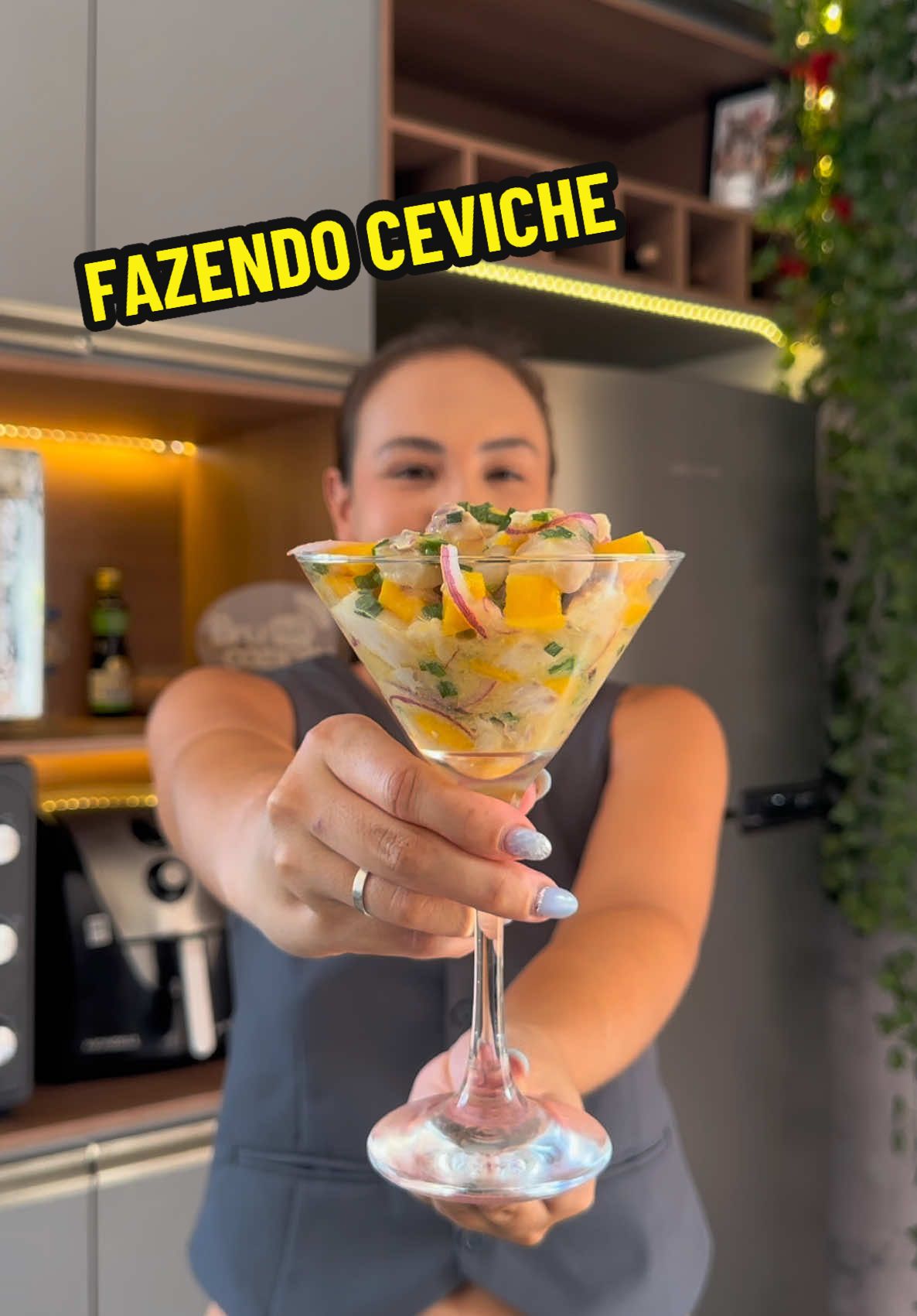 Dia de fazer ceviche! Eu amo 🤤✨