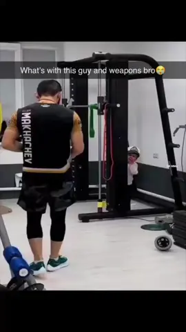 Islam Makhachev Hasbullah and the gun 😂 #UFC #hasbullah #martialarts 
