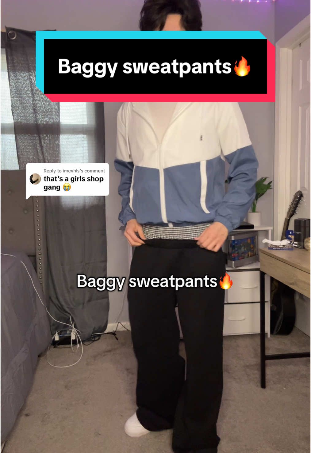 Replying to @imevhls my fav sweatpants rn😮‍💨🔥 affordable baggy boxer sweatpants💯 #sweatpants #baggypants #baggyclothes #baggyjeans #baggy #baggyfit #sweaterweather #hoodieseason #tracksuit #jumpsuit #sweatsuit #winterfashion #gymfits #streetwear #alucines📿🧿🙈 #alucin #alucines🤑📿 #belicones😈📿☘️ #belicon #fresitas🍓 #giftideas #giftsforher #giftsforhim #giftsforboyfriend 