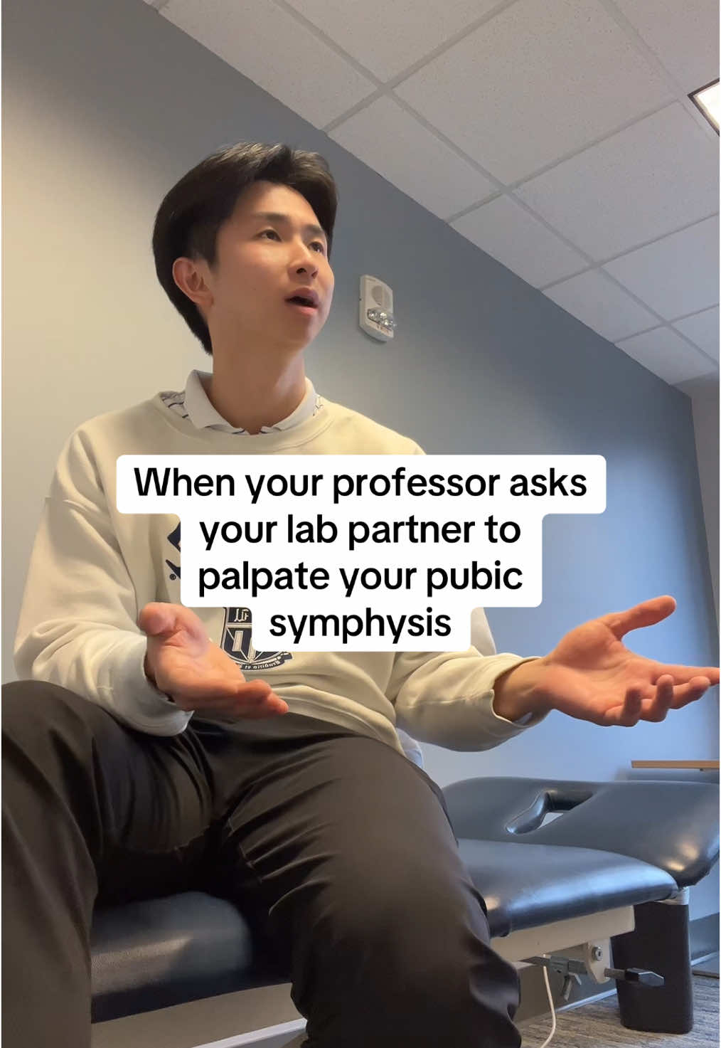 At least take me out to dinner first 😂 #dpt #physicaltherapy #ptschool