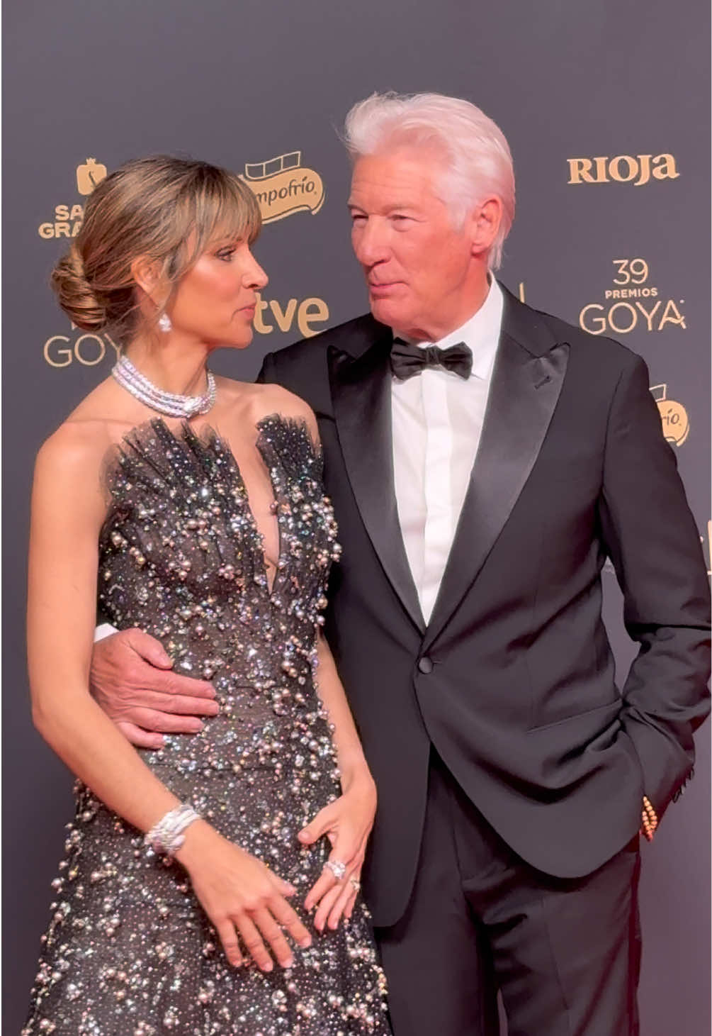 #richardgere #alejandragere #alejandrasilva #goyas #goyas2025 #filmtok #onregardequoi 