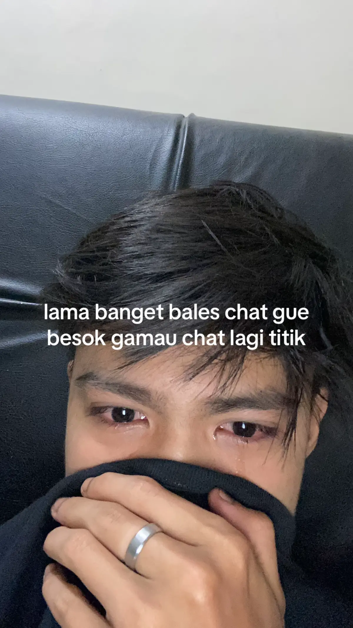 kejer gue gr gr lu lama bls cht #chat #fypage #4u #random 