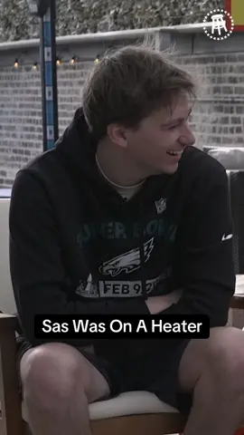 Kate brought in a VERY loud crawfish boiler and Sas didn’t hold back. Presented by @Rhoback 