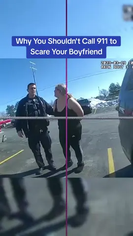 Why You Shouldn't Call 911 to Scare Your Boyfriend #cops #copsoftiktok 