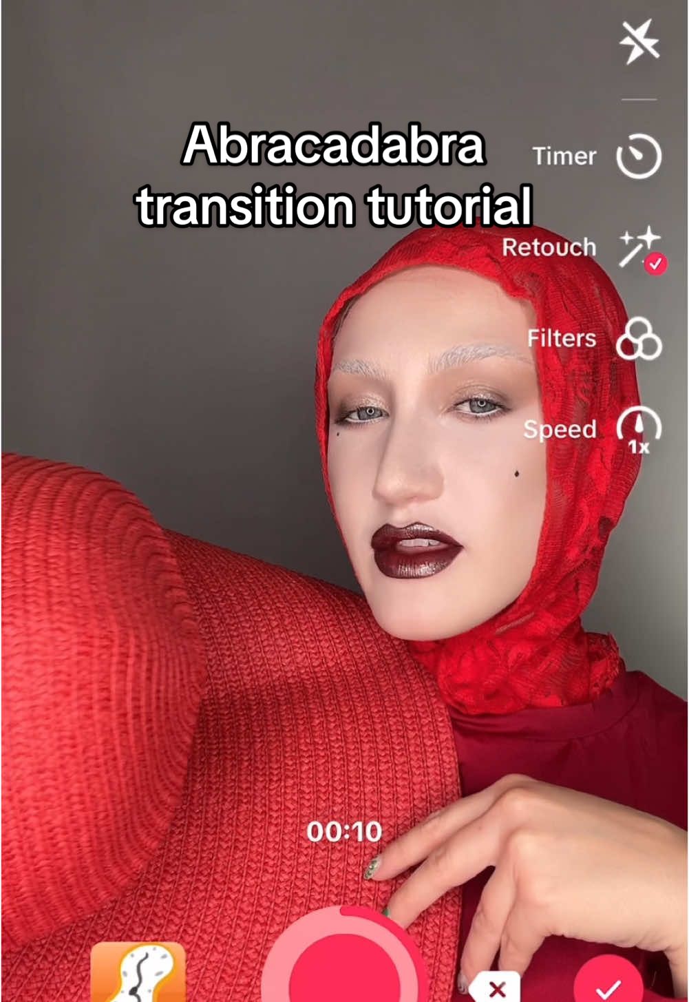 recreating looks from the Abracadabra music video ♥️ #transitiontutorial #makeuptutorial #ladygagamakeup #ladygagaabracadabra #abracadabra #abracadabramakeup 