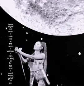 🌙 #arianagrande #fyp #foryou #music #lyrics #babyloves #moon