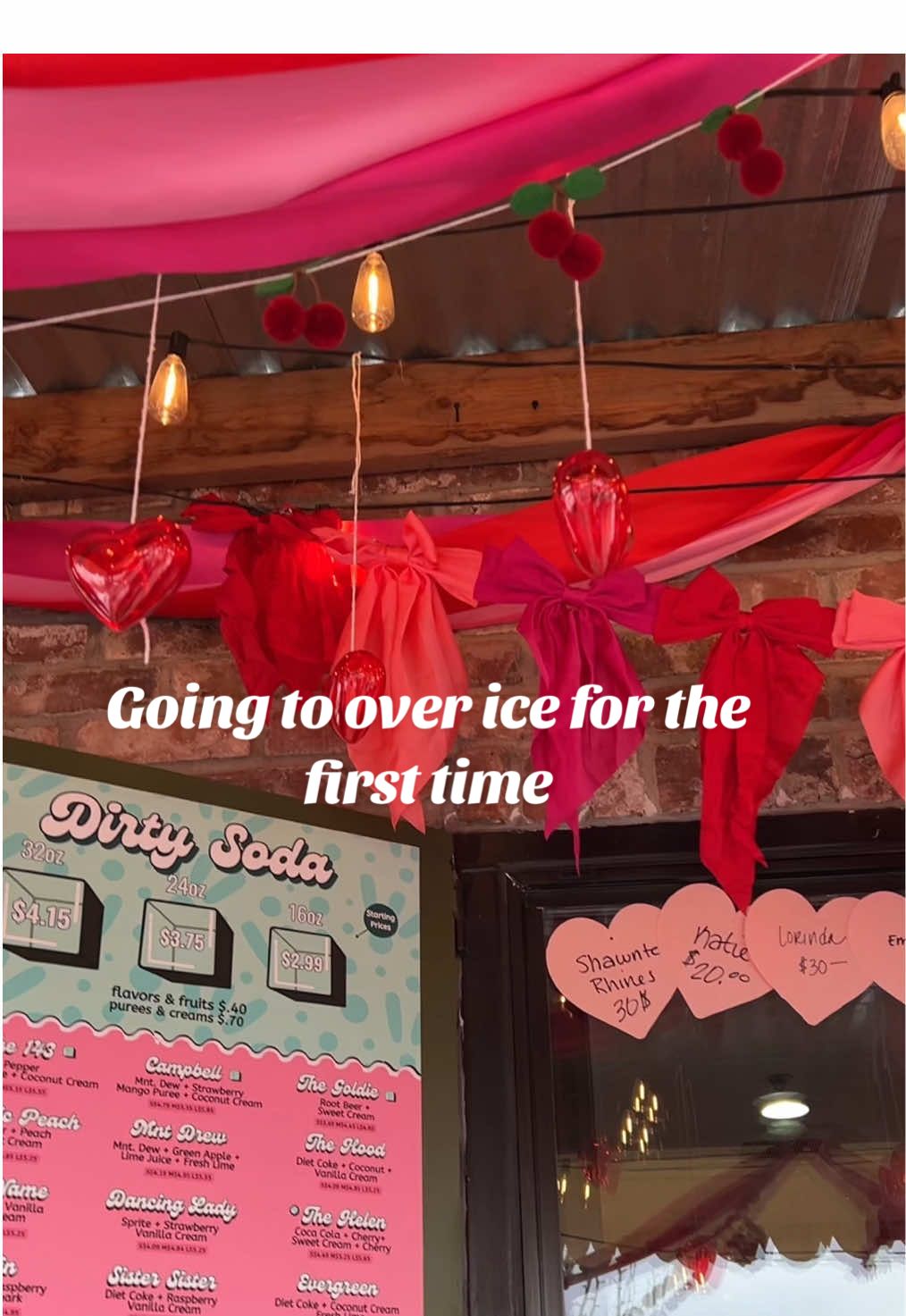 The cutest soda shop in WA @Over Ice Sodas @Maddy Olson #soda #dirtysodarecipe #SmallBusiness #smallbusinesscheck #washington #fyp #Vlog #support #donate 