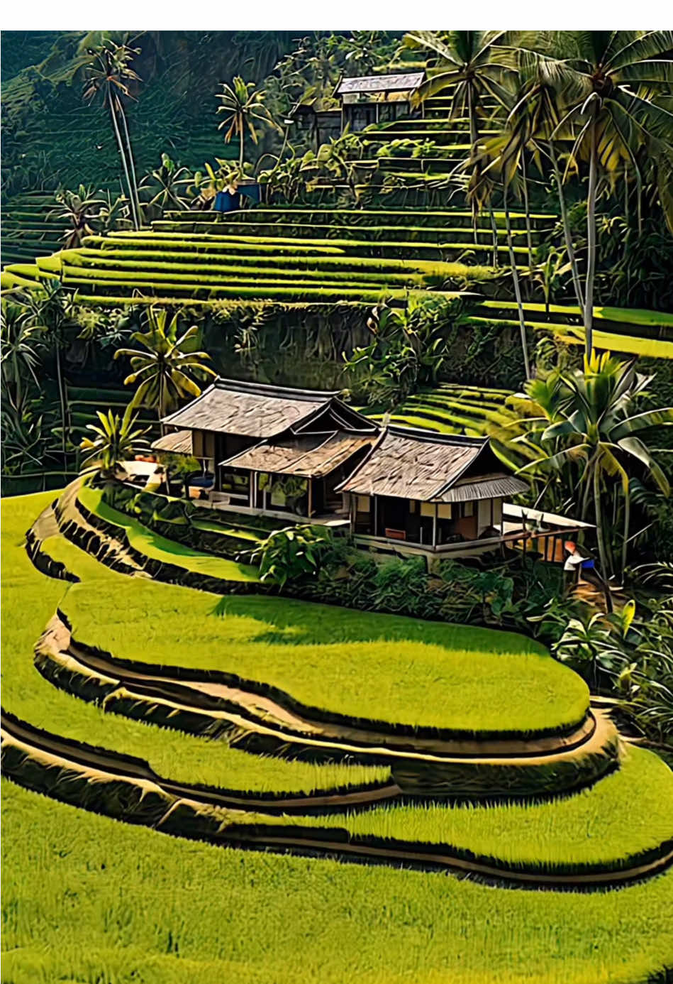 Impressive rice fields #fyp #foru #foruyou #beautiful #positivevibes #feelinggood #beautifuldestinations #mood #moody #aesthetics #aestheticvideos #relax #relaxing #relaxation