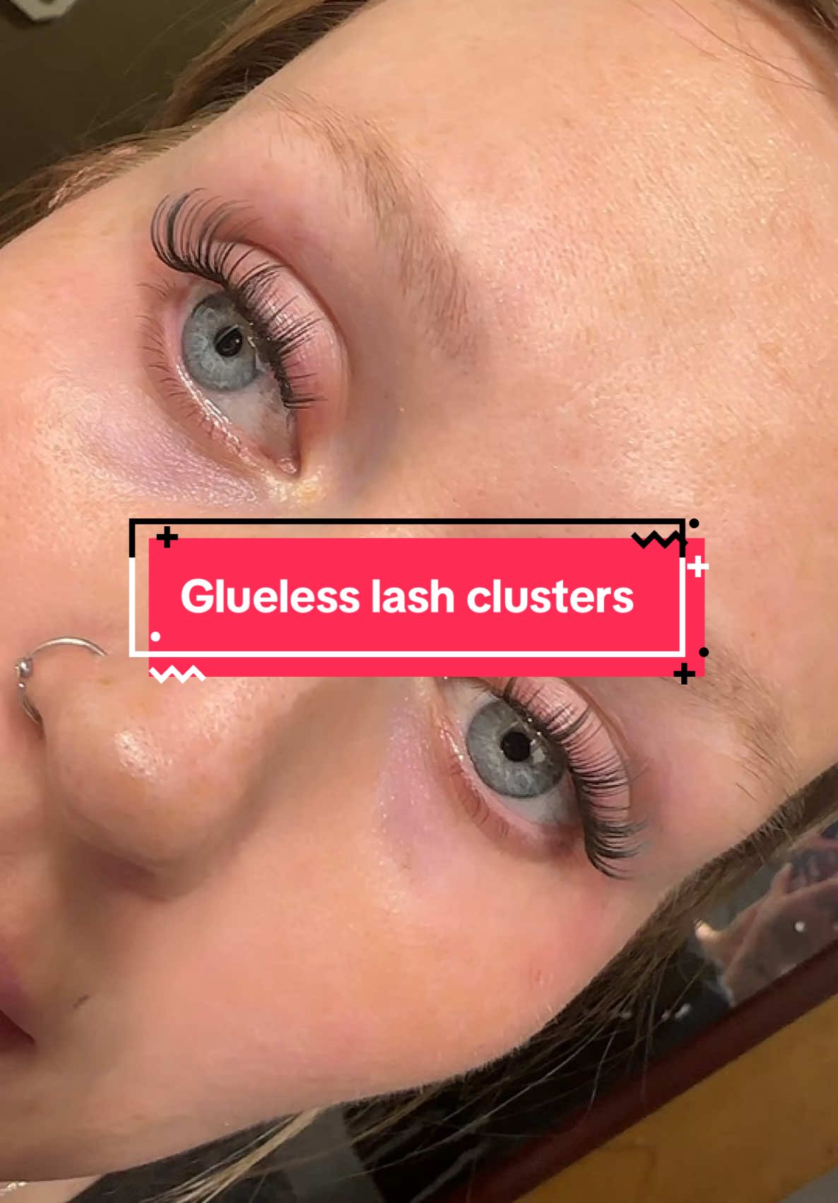 My favorite 🤩 #diylashes #diylashextensions #lashclusters #lashes #viral #fyp #tts #TikTokShop 