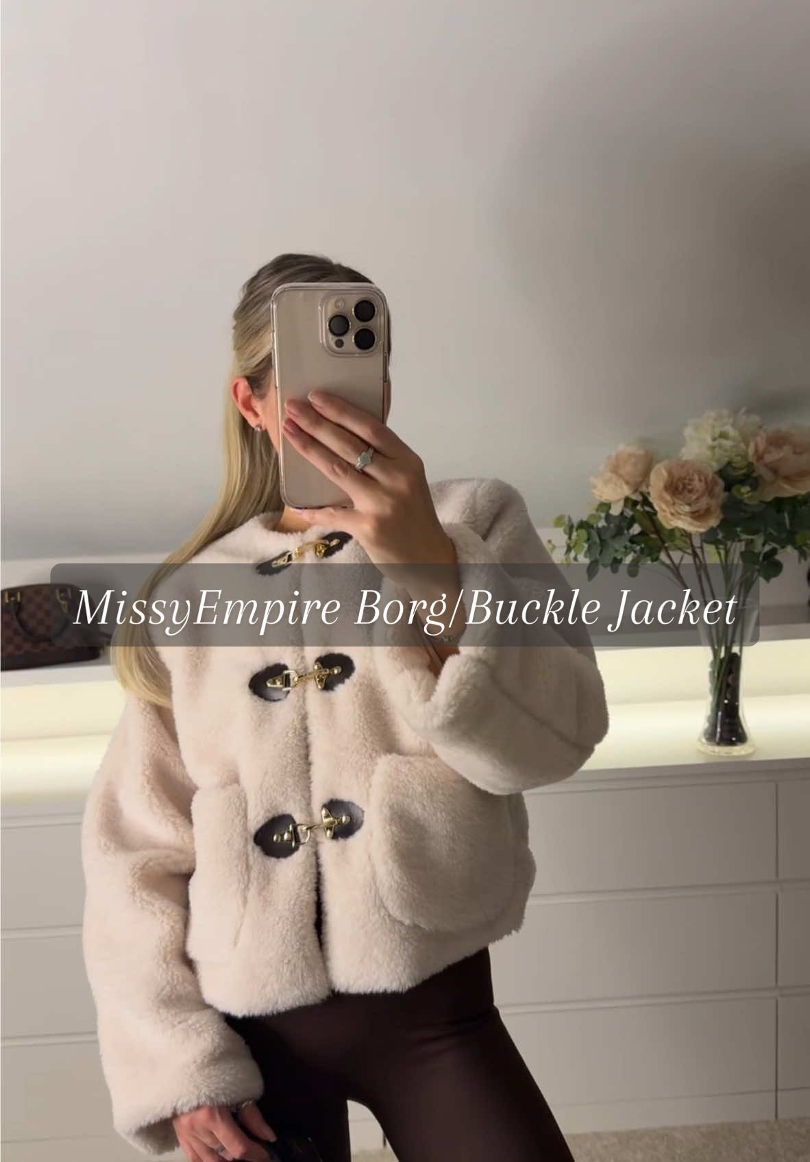 Cute n Cozyyy 🧸🤎 @missyempireuk #missyempire #missygirl #borgjacket #cozyoutfit #cozyvibes #comfyclothes 