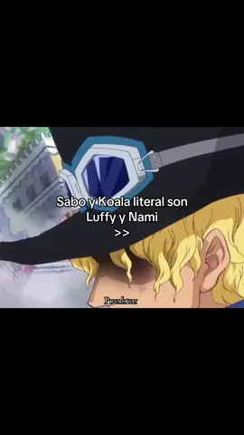 Sabo y Koala en español latino 😍 #onepieceedit #fyp #luffy #sabo #doflamingo #trafalgarlaw #nami