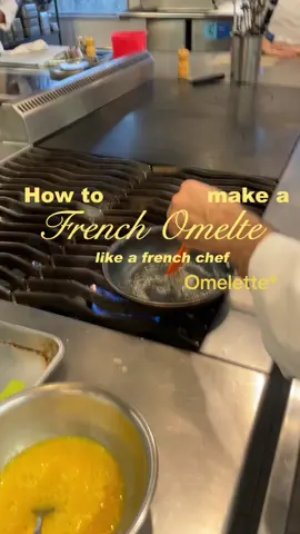 Lets see if the comments will rival the ones on my instagram  😂 French omlette non negotiables : 1. Butter (lots of it) 2. If you’re doing 3 eggs, a pan like the one in this video is good, anything larger and you won’t get a good omelette  3. Constantly moving the pan and scrambling at the same time (this helps it get fluffy and curdled on the inside while maintaining a smooth surface) 4. Fold don’t roll it when it’s done  5. Take it off when it’s 80% done (don’t worry it’s safe to eat) 6. Beat your eggs really well to make sure the yolk and white are completely combined. Season with only salt. French omelettes do not have pepper!  . . . . . #chef   #frenchomelette #culinarystudent #frenchchef #cheftips #chefhacks #cookingtips #howto #howtocook 