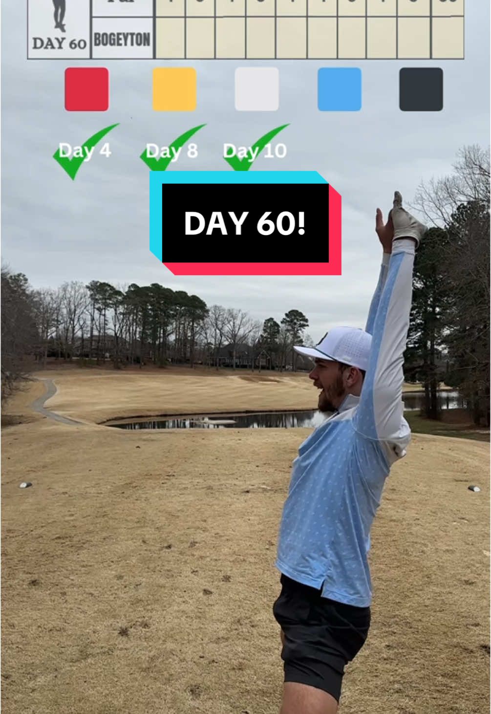 Day 60 ⛳️ #golftok 