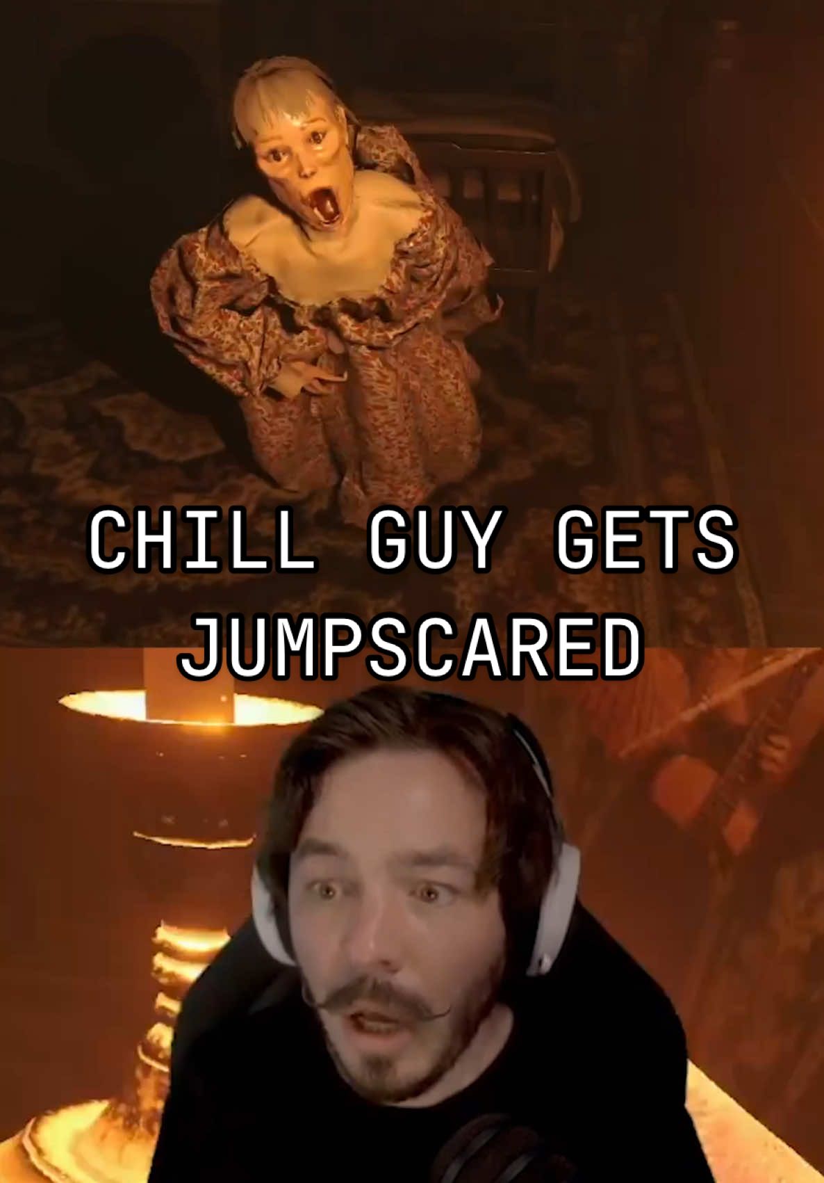 I’m just a chill guy getting jump scared #jumpscare #horrorgames #scaryshadowspot #lonelyshark 