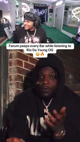 Rio on a run with these bars 😮‍💨 #fanum #reacts #hamedloco #fyp 