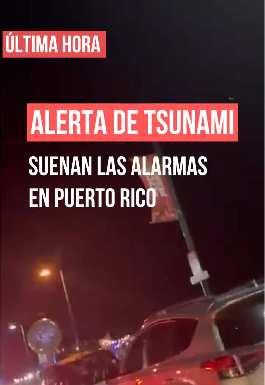 Las sirenas están sonando en Puerto Rico. 🚨 Un terremoto de magnitud 7.6 en el Caribe ha generado una alerta de tsunami. Autoridades instan a la población a evacuar y seguir indicaciones oficiales. 🌊 Mantente informado sobre el sismo y el posible tsunami. ¿Qué opinas de esta situación?