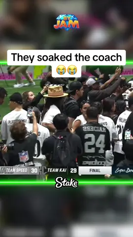They soaked the coach😭😭 #fyp #flagfootball #quavo #nfl ##speed##ishowspeed