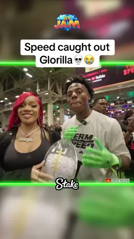 Speed caught out Glorilla💀😭 #latto #glorilla #ishowspeed #speed #fyp 