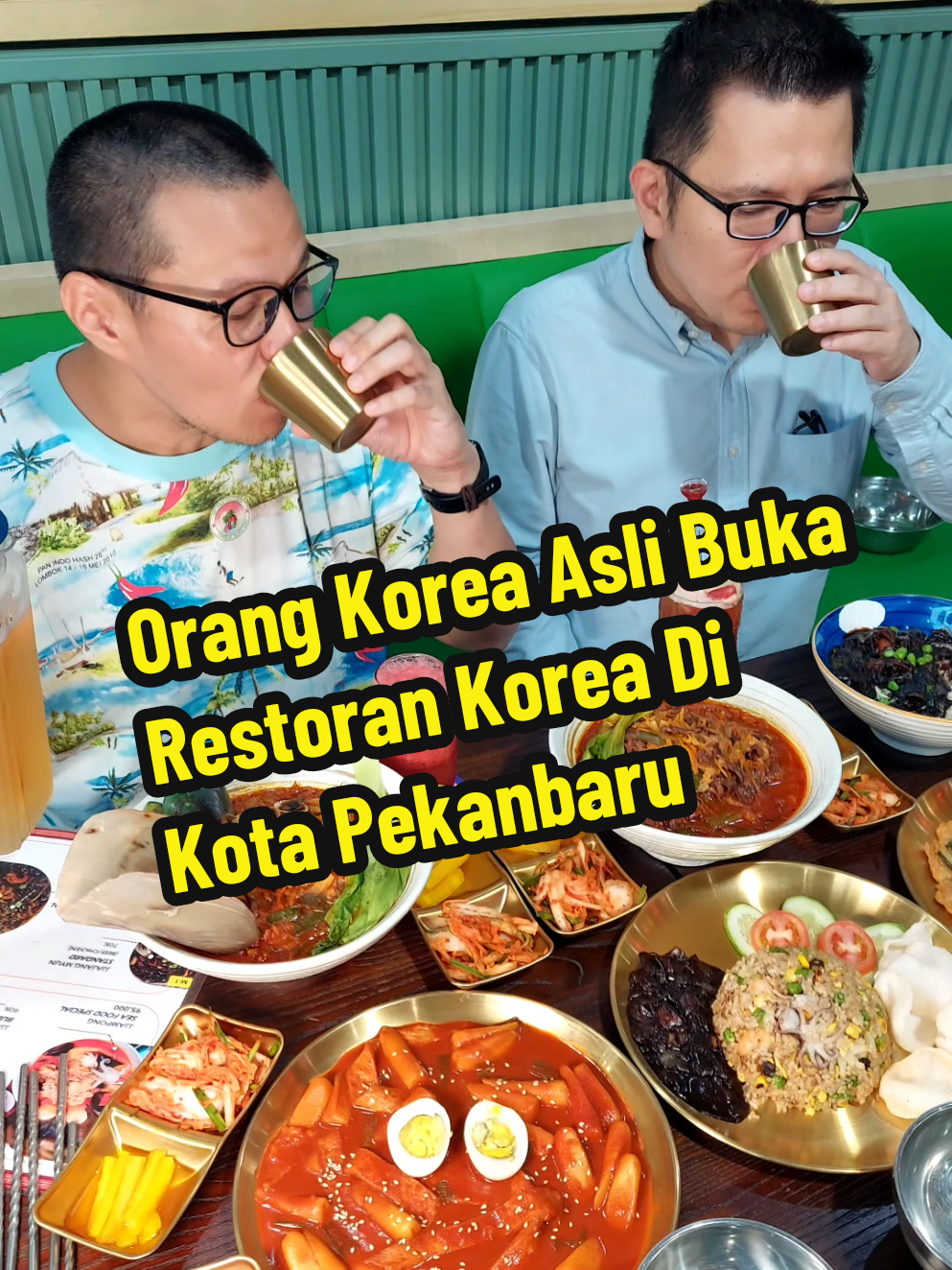 Baru Tahu Aku Ternyata Ada Orang Korea Asli Yang Buka Restoran Korea di Pekanbaru #pipinmakan #kulinerpekanbaru 