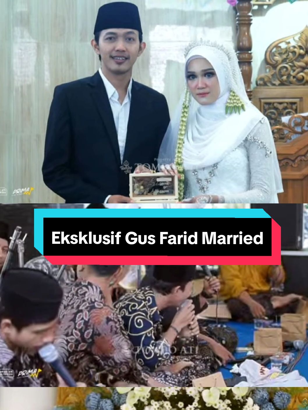 ( Eksklusif ) Gus Farid Married  . . lirik e kang @juang1954_  #pernikahan #gusfarid #tomboati #ningnilna #blitar #vokalsabiluttaubah #infopusat #santri #sabilutaubah #wongpusat #fyp #religi #tiktok #vokalis #sholawat 