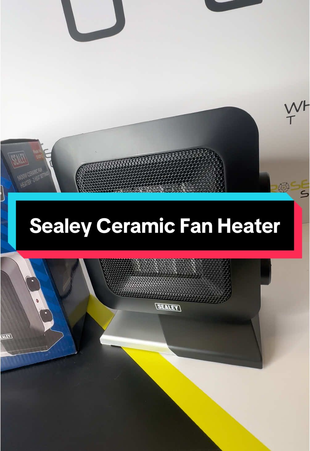 Chilly days? No problem! The Sealey Ceramic Fan Heater with 2 heat settings is here to keep you warm for the rest of winter. Compact & powerful, it will do just the job! #wintervibes #staywarm #winterready #sealey #sealeytools #whiterosetools #whiterosetoolstiktokshop 