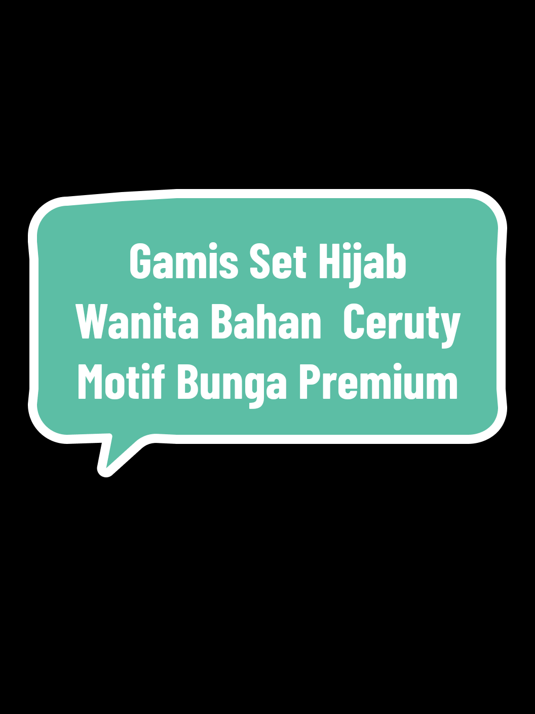 Gamis Set Hijab Wanita Bahan  Ceruty Motif Bunga Premium #fypシ゚ 
