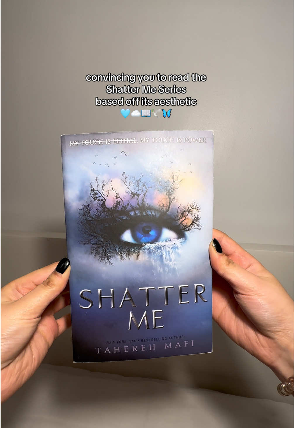 #CapCut #BookTok #bookish #shatterme #shattermeseries #taherehmafi #aaronwarner 