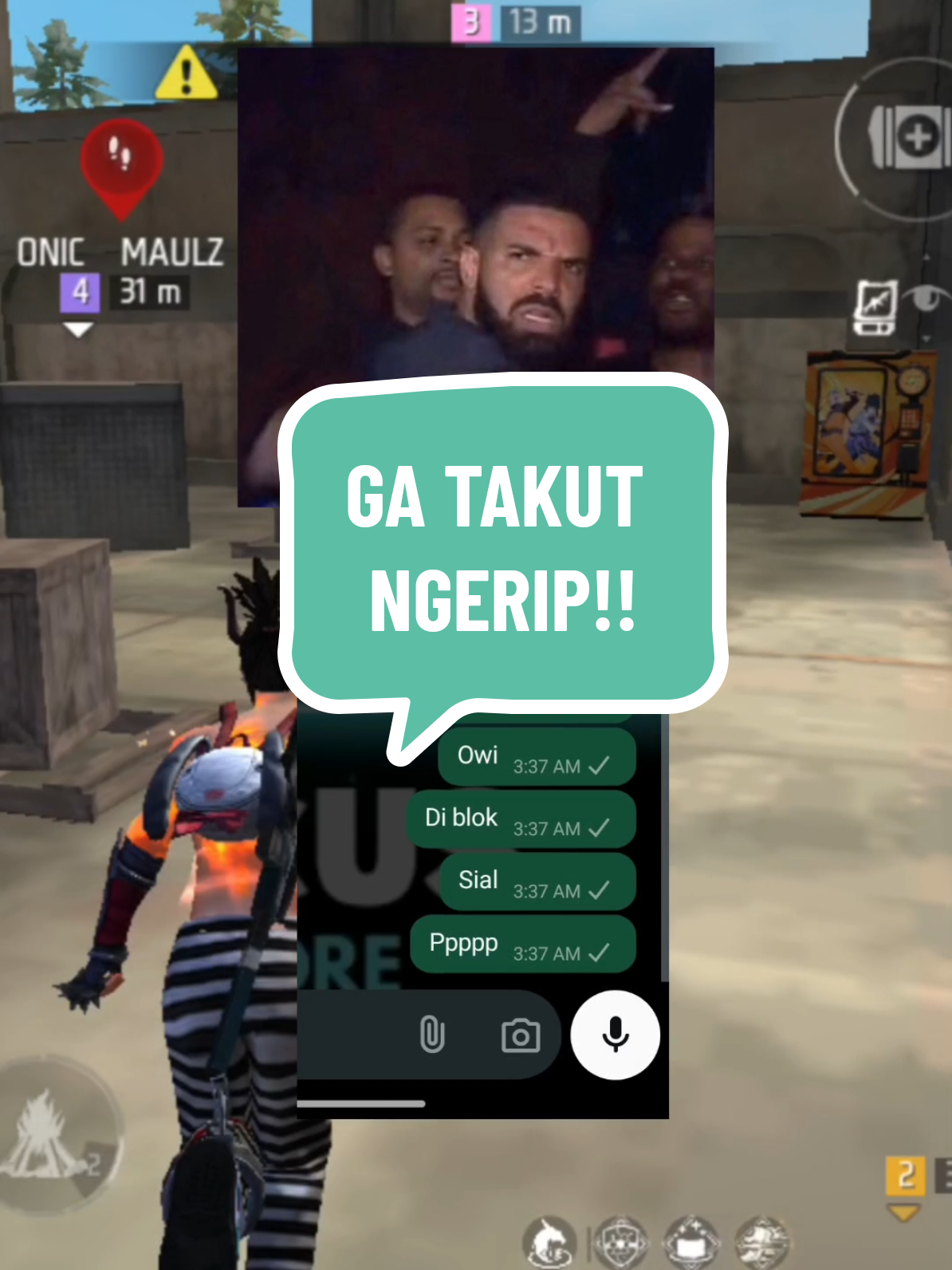 jangan percaya kata kata manis ya adik #freefireindonesia #freefire #garenafreefire #ripper 