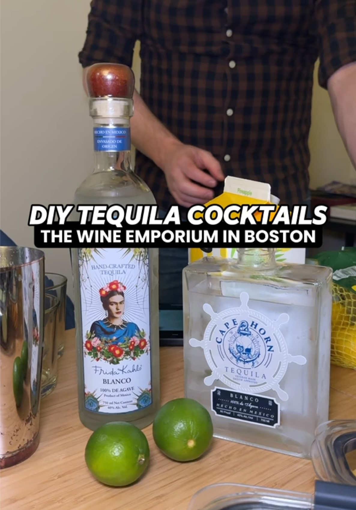 🍸✨ This is your sign to host the ultimate pregame before an epic night out! 🎉💃 Nothing sets the vibe like handcrafted cocktails, and @wineemporiumtremont has everything you need to mix up some magic. 🛒🍾 On today’s cocktail adventure, I made two bangers that are guaranteed to get the night started: 🔥 Oaxacanite – a smoky, citrusy dream with Frida Kahlo tequila, mezcal, fresh lime juice, honey syrup, bitters, and a grapefruit twist 🍯🍊 🍍 Hole in the Cup – tropical and refreshing with Cape Horn tequila, absinthe (just a dash 😉), fresh pineapple juice, lime juice, simple syrup, and cucumber slices 🥒🌿 Gather your crew, shake up some drinks, and get the energy going before hitting the town. Because let’s be real—every legendary night out starts with a fire pregame 🍹🥂 📌SAVE this post as a reminder 📬SHARE it with a friend you want to go with 👉FOLLOW @zackaryeats for more Boston recommendations 📍 @wineemporiumtremont (607 Tremont St, Boston, MA 02118) . . . . . #boston #bostonfoodies #bostonfood #bostonfoodie #bostonfoodjournal #bostonfoodgram #bostonfoodblogger #bostonfoodguide #bostoneats #bostonusa #explorepage #fyp #foryoupage #cocktails #tequila #wine #zackaryeats  