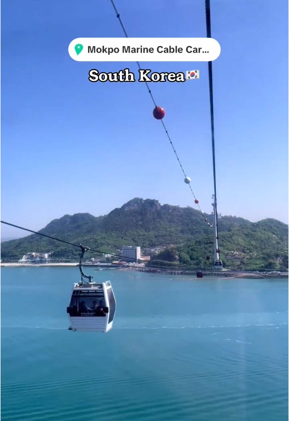 One of the Beautiful Cable car and the Mokpo sea view…..g Go and visit the place 🚠 🚡 #southkorea🇰🇷 #korea #mokpo🇰🇷 #mokpocablecarsouthkorea #epsworkerinkorea🇳🇵🇰🇷 #zindagi #nature #view  #mountainlife #mountain 