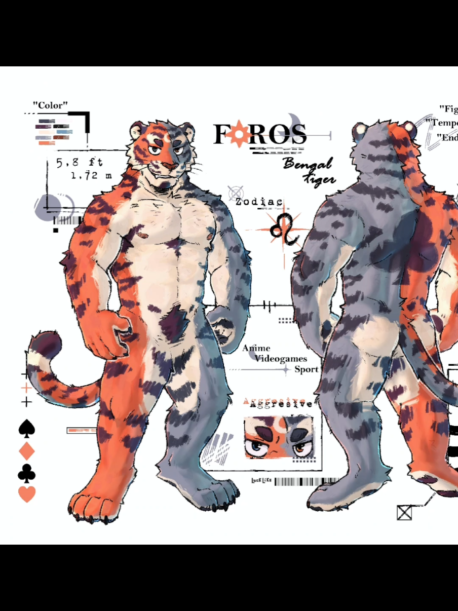 Half and half Tiger - Foros 🐅☘️ Art timelapse of a commission done for Foros the Tiger!! #furryoc  ##furrycommunity #furrytiger #furryfandom #furrylove #furro #furries #furrylgtb #furrytiktok #timelapse #furryocs #furrybara #artshare #art #artist #artgallery #furrybaraart #furryman 